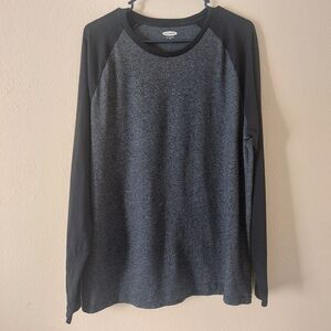 Raglan Long Sleeve T Shirt - Size XL